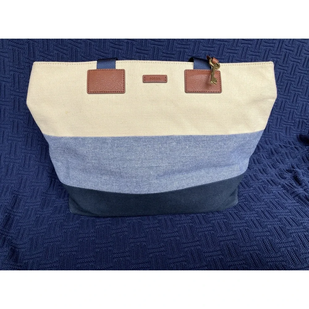 Fossil Bailey Color Block Tote Bag